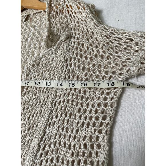 Free People Knitted Cardigan Sweater Cover up Size XS - Picture 5 of 6